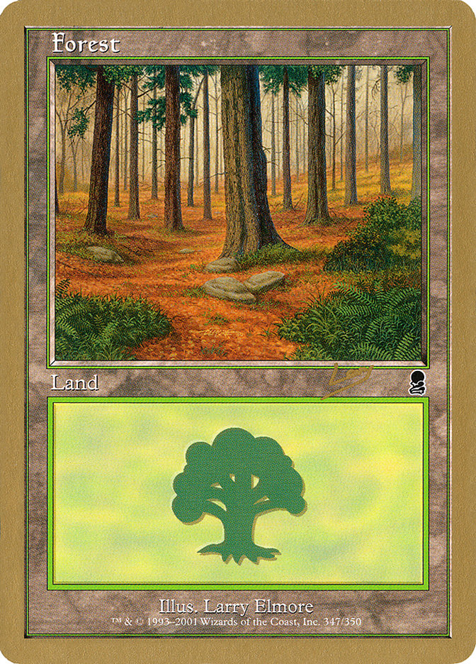 Forest (rl347) (Raphael Levy) [World Championship Decks 2002] | Gamer Loot