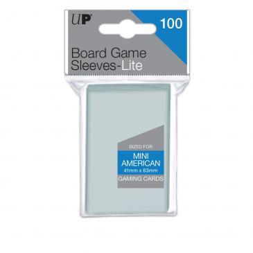 Lite Mini American Board Game Sleeves 41mm x 63mm 100ct | Gamer Loot