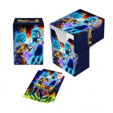 Dragon Ball Super Full-View Deck Box - Goku, Vegeta, and Broly | Gamer Loot