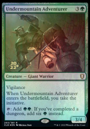 Undermountain Adventurer [Commander Legends: Battle for Baldur's Gate Prerelease Promos] | Gamer Loot