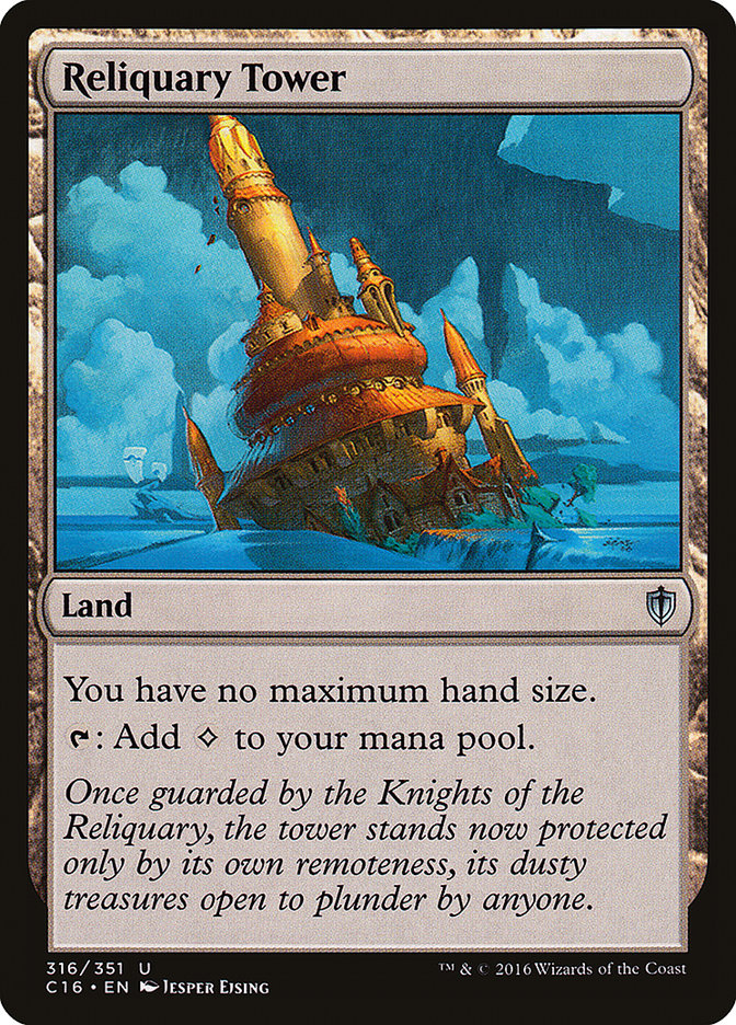 Reliquary Tower [Commander 2016] | Gamer Loot