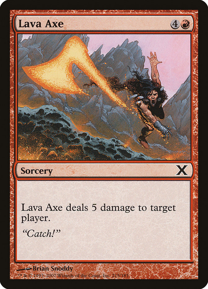 Lava Axe [Tenth Edition] | Gamer Loot