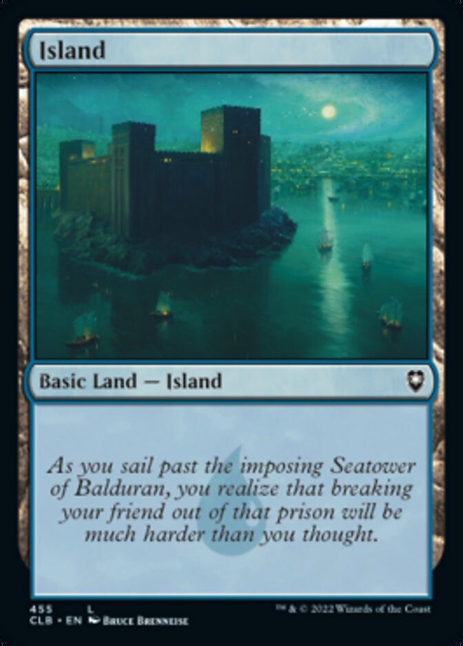 Island (455) [Commander Legends: Battle for Baldur's Gate] | Gamer Loot