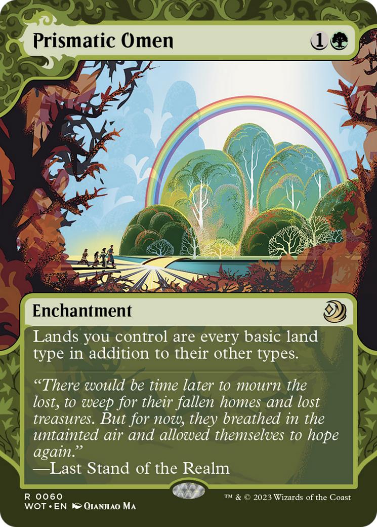 Prismatic Omen [Wilds of Eldraine: Enchanting Tales] | Gamer Loot