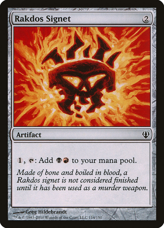 Rakdos Signet [Archenemy] | Gamer Loot