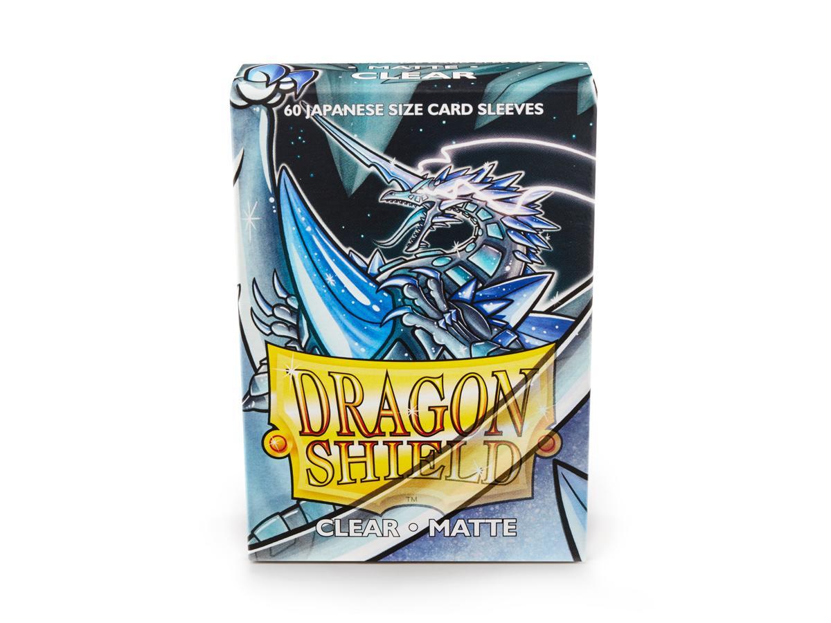 Dragon Shield Matte Sleeve - Clear ‘Kakush’ 60ct | Gamer Loot