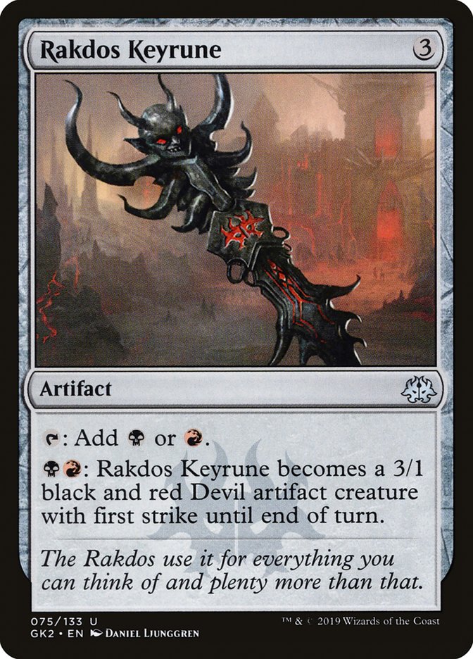 Rakdos Keyrune [Ravnica Allegiance Guild Kit] | Gamer Loot