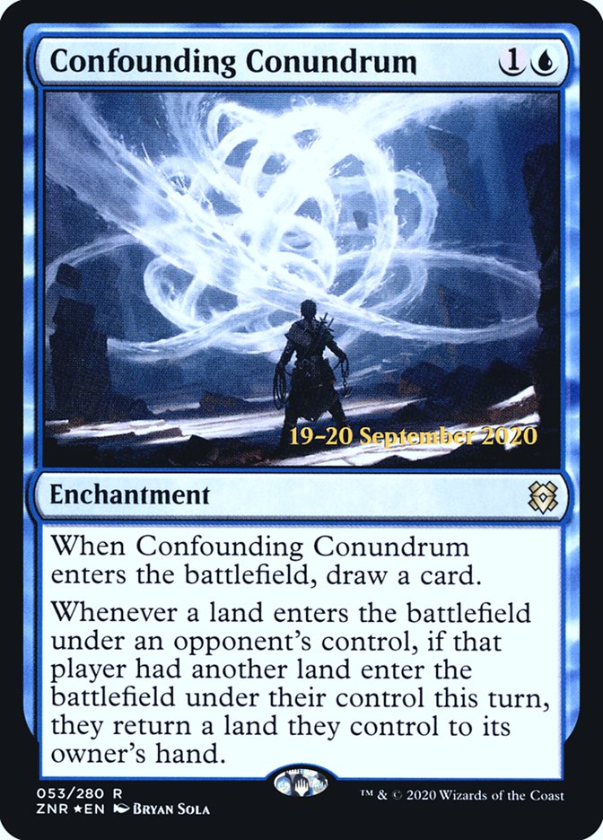 Confounding Conundrum [Zendikar Rising Prerelease Promos] | Gamer Loot