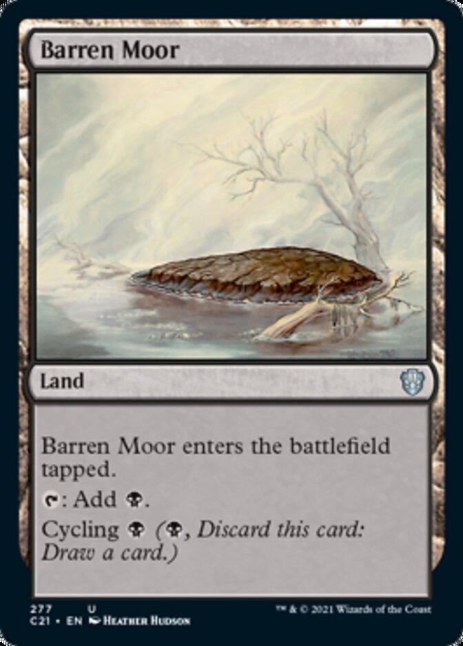 Barren Moor [Commander 2021] | Gamer Loot