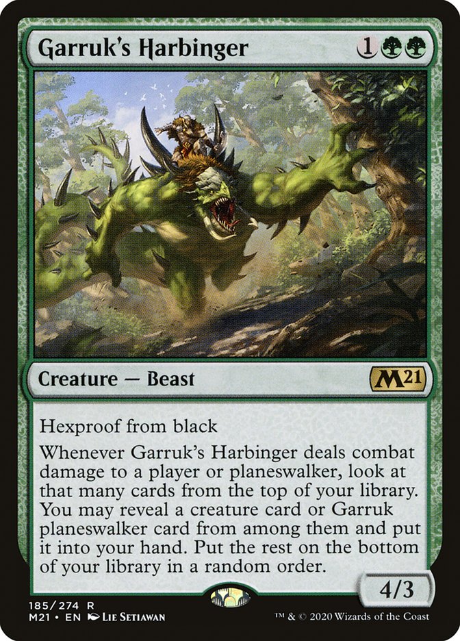 Garruk's Harbinger [Core Set 2021] | Gamer Loot