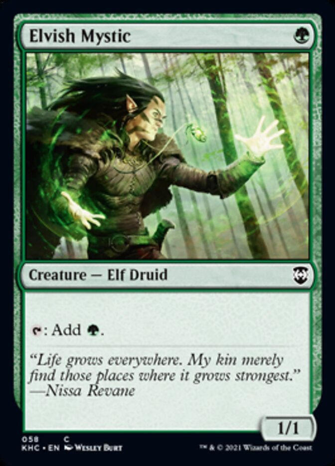 Elvish Mystic [Kaldheim Commander] | Gamer Loot