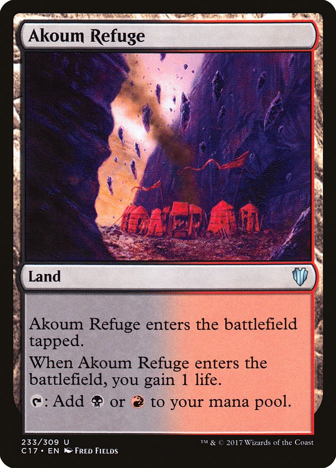 Akoum Refuge [Commander 2017] | Gamer Loot