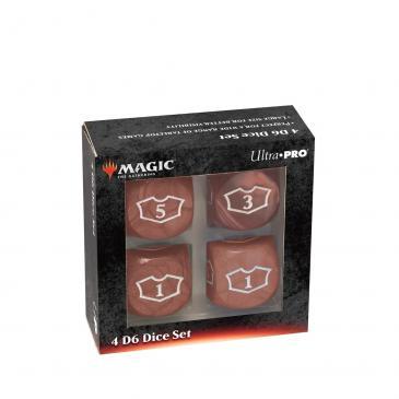 Deluxe 22MM Red Mana Loyalty Dice Set for Magic: The Gathering | Gamer Loot