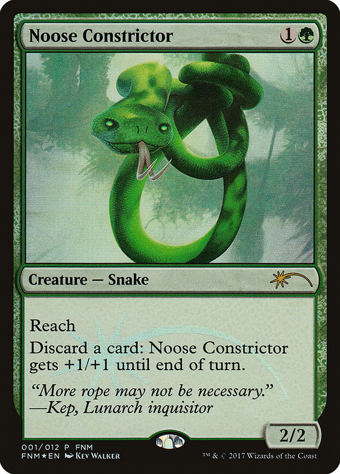 Noose Constrictor [Friday Night Magic 2017] | Gamer Loot