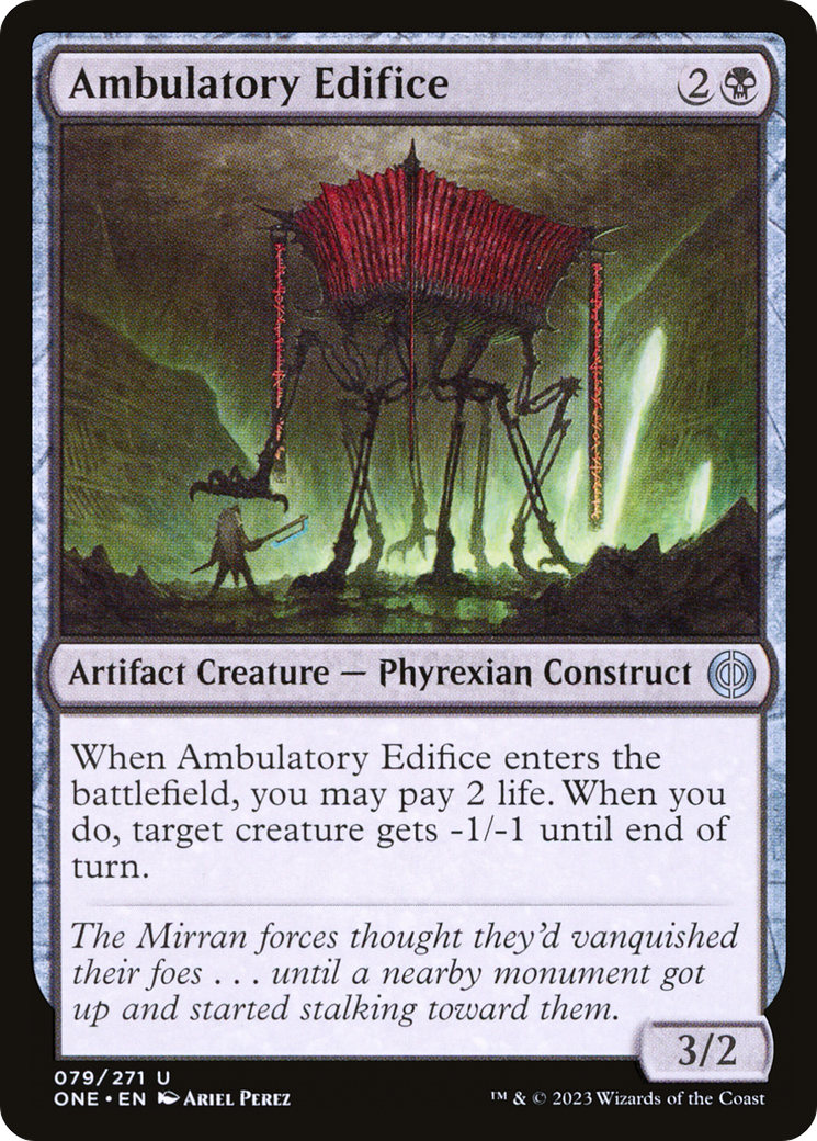 Ambulatory Edifice [Phyrexia: All Will Be One] | Gamer Loot