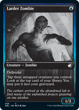 Larder Zombie [Innistrad: Double Feature] | Gamer Loot