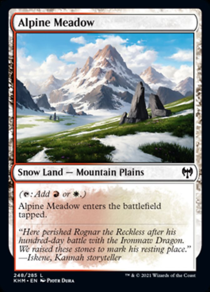 Alpine Meadow [Kaldheim] | Gamer Loot