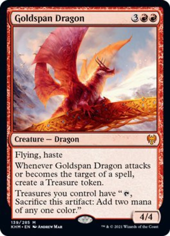 Goldspan Dragon [Kaldheim] | Gamer Loot