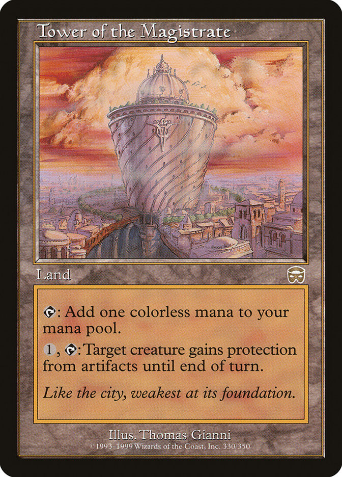 Tower of the Magistrate [Mercadian Masques] | Gamer Loot