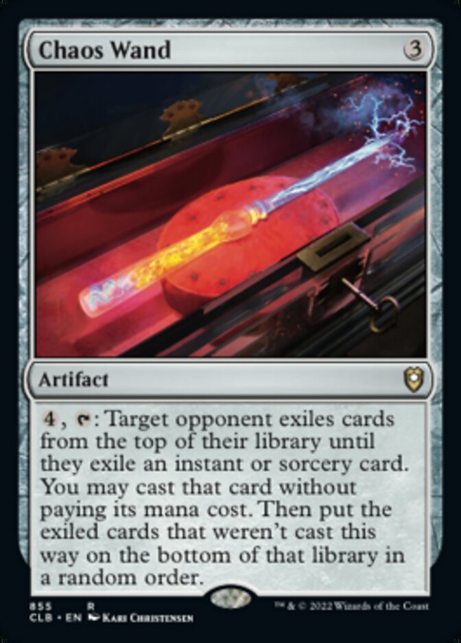 Chaos Wand [Commander Legends: Battle for Baldur's Gate] | Gamer Loot