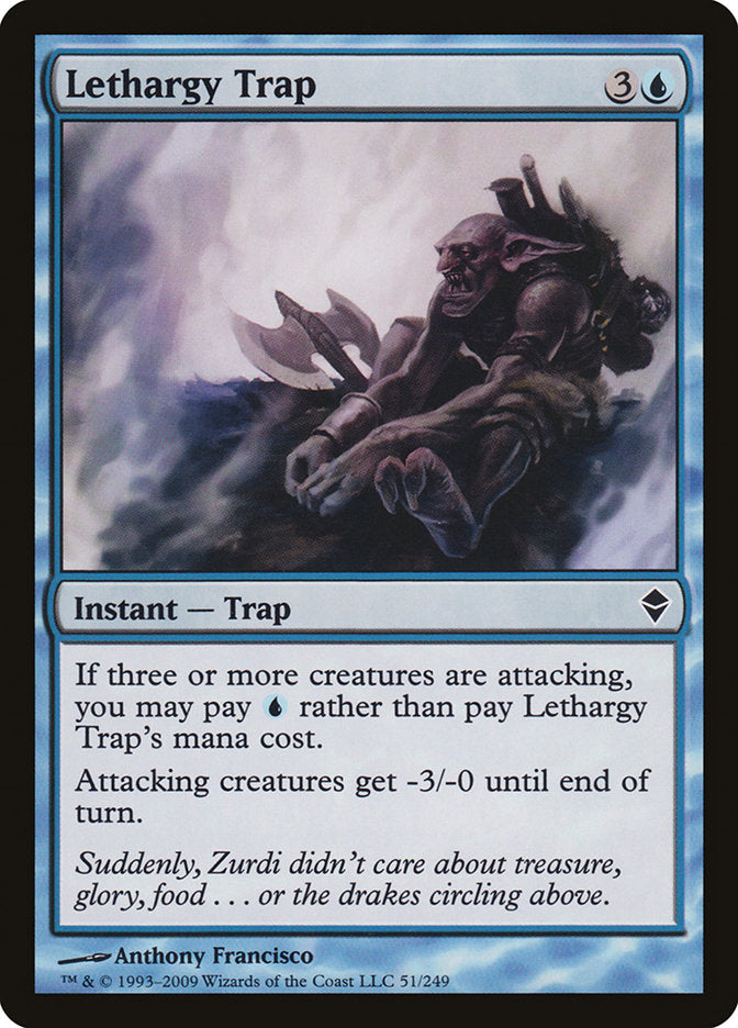 Lethargy Trap [Zendikar] | Gamer Loot