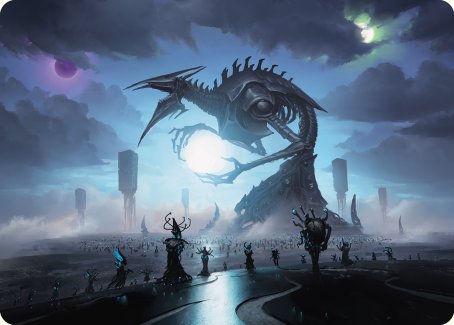 Blue Sun's Zenith Art Card [Phyrexia: All Will Be One Art Series] | Gamer Loot