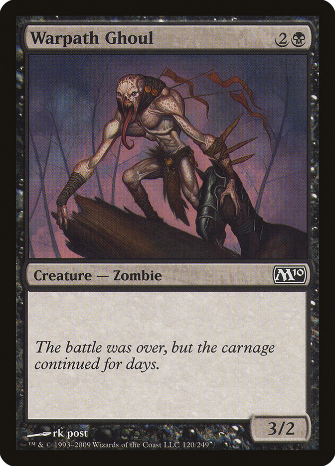 Warpath Ghoul [Magic 2010] | Gamer Loot