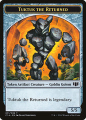 Daretti, Scrap Savant Emblem // Tuktuk the Returned Double-sided Token [Commander 2014 Tokens] | Gamer Loot