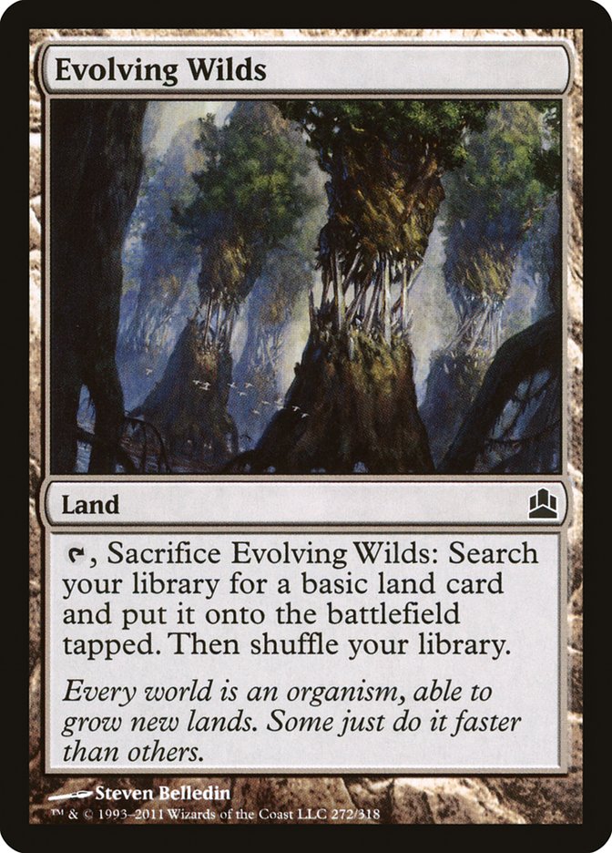 Evolving Wilds [Commander 2011] | Gamer Loot