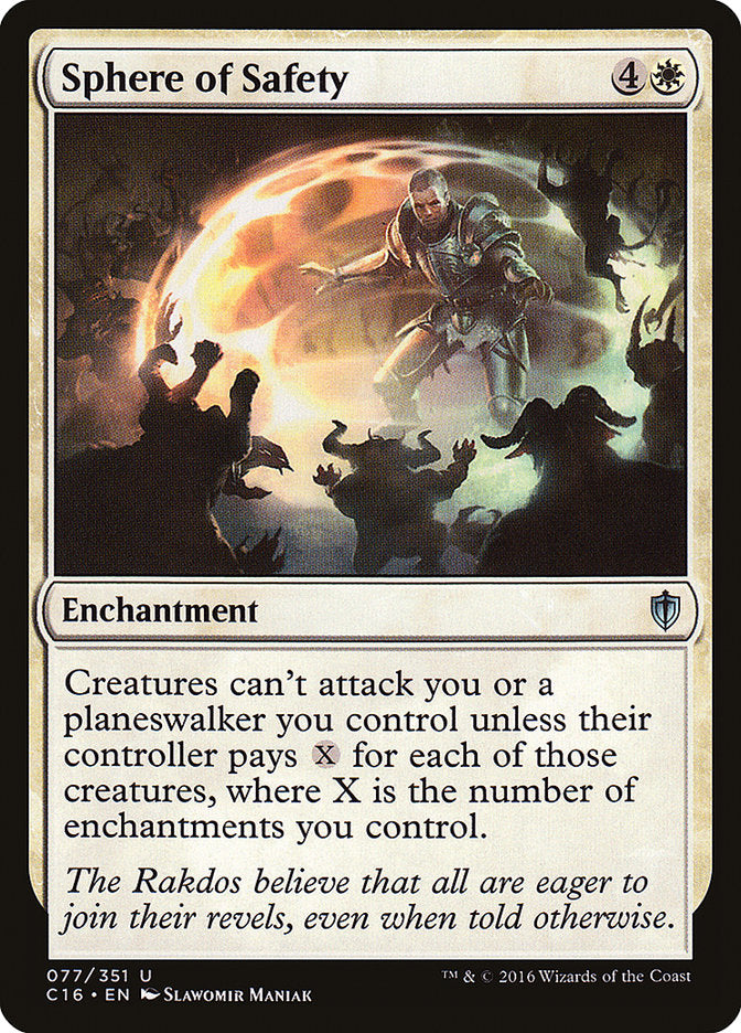 Sphere of Safety [Commander 2016] | Gamer Loot