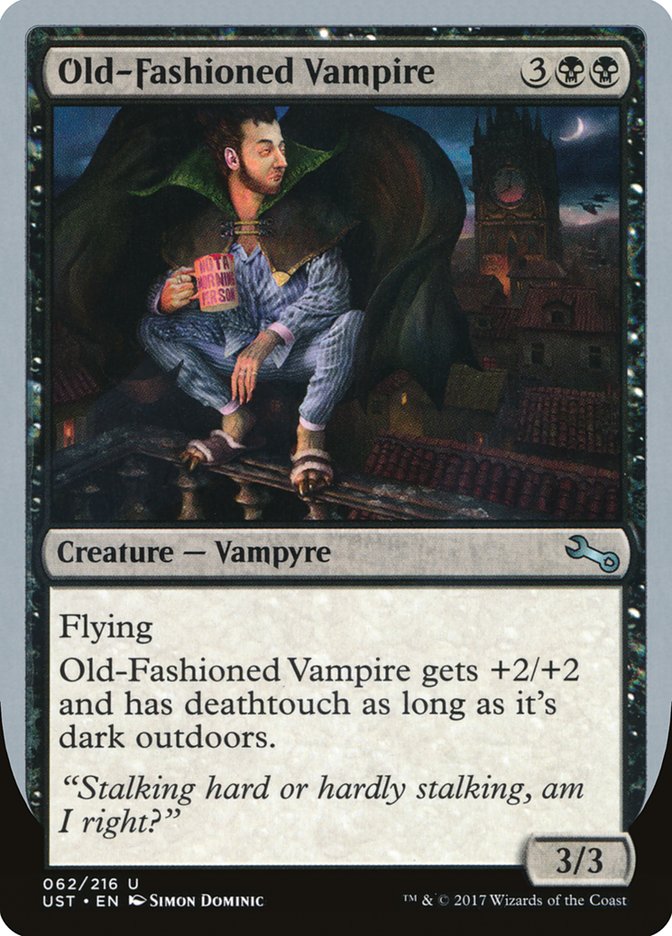 Old-Fashioned Vampire [Unstable] | Gamer Loot