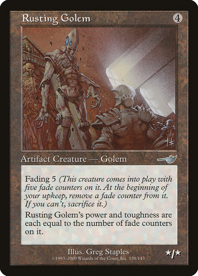 Rusting Golem [Nemesis] | Gamer Loot