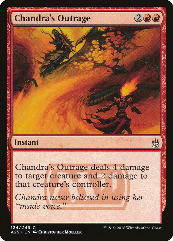 Chandra's Outrage [Masters 25] | Gamer Loot