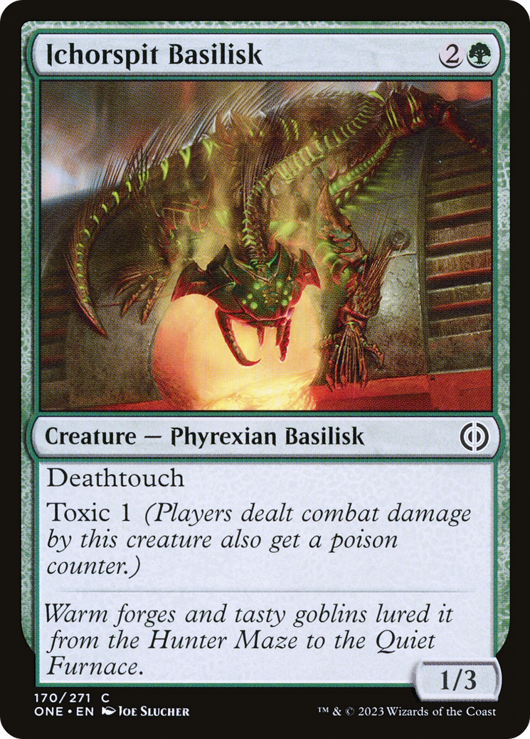 Ichorspit Basilisk [Phyrexia: All Will Be One] | Gamer Loot