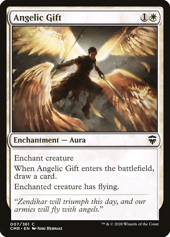 Angelic Gift [Commander Legends] | Gamer Loot