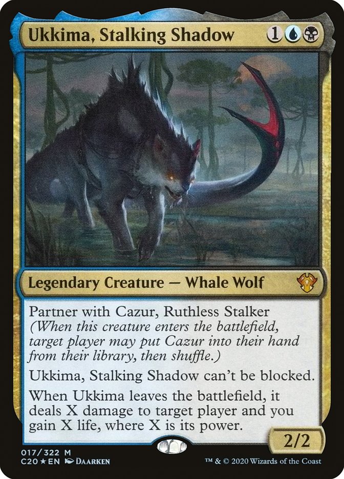 Ukkima, Stalking Shadow [Commander 2020] | Gamer Loot