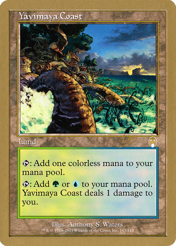 Yavimaya Coast (Raphael Levy) [World Championship Decks 2002] | Gamer Loot