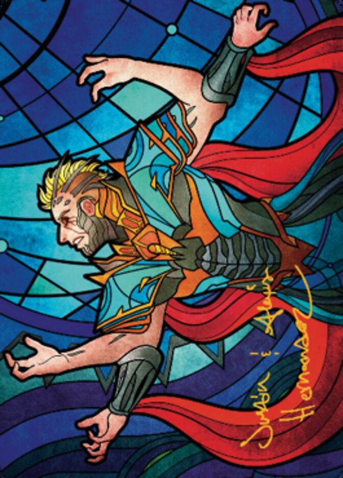 Ertai Resurrected Art Card 2 (Gold-Stamped Signature) [Dominaria United Art Series] | Gamer Loot