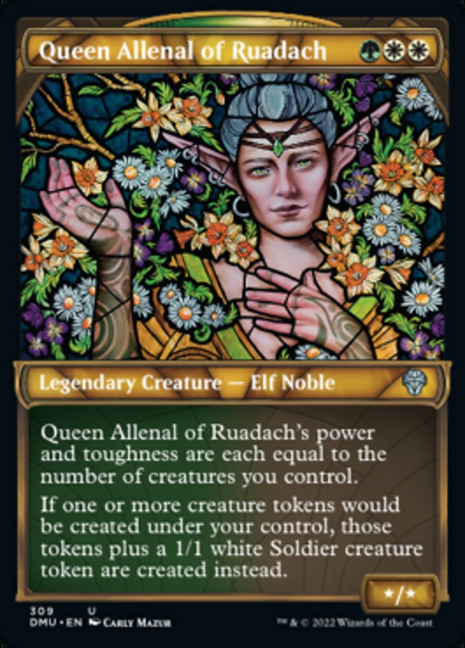 Queen Allenal of Ruadach (Showcase) [Dominaria United] | Gamer Loot