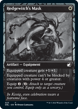 Hedgewitch's Mask [Innistrad: Double Feature] | Gamer Loot