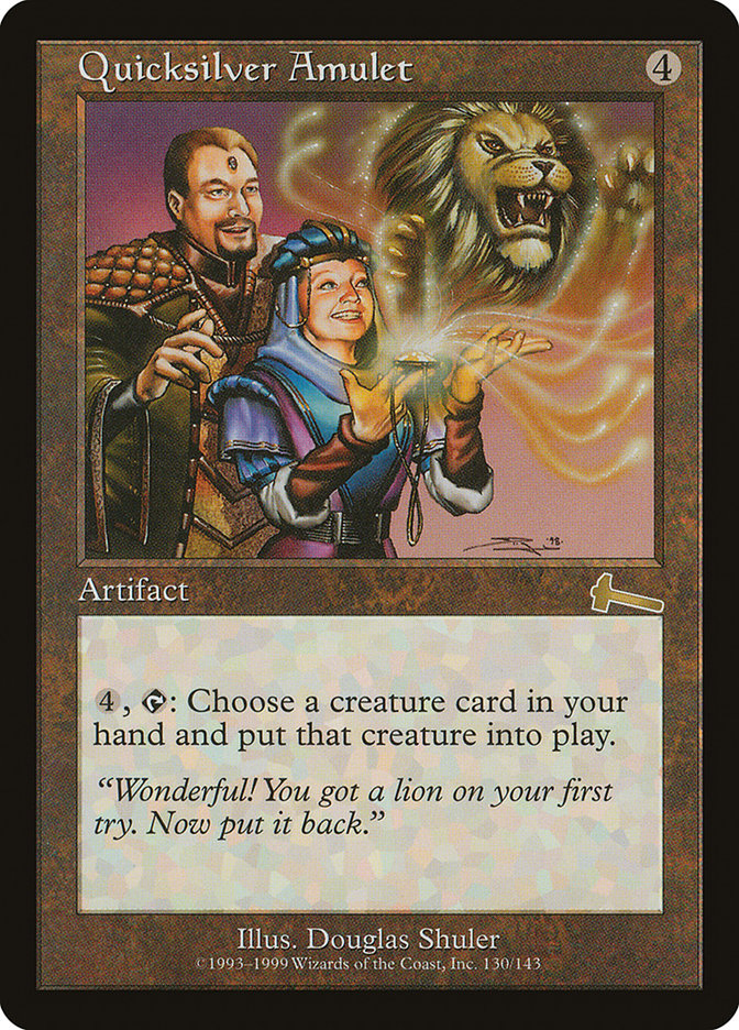 Quicksilver Amulet [Urza's Legacy] | Gamer Loot