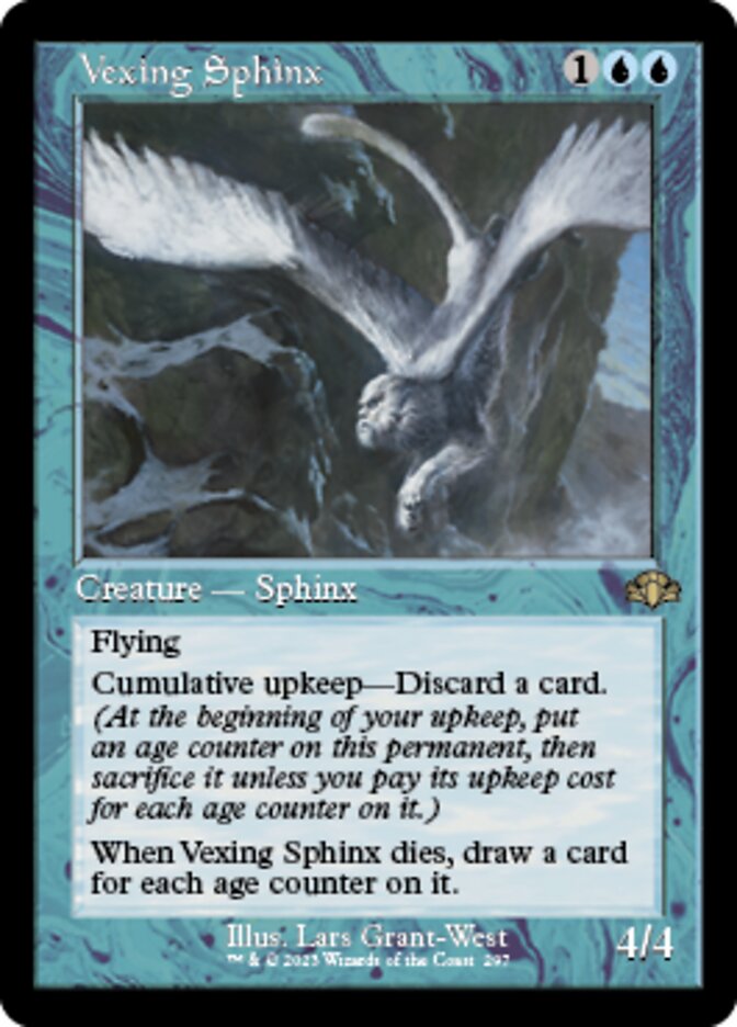 Vexing Sphinx (Retro) [Dominaria Remastered] | Gamer Loot