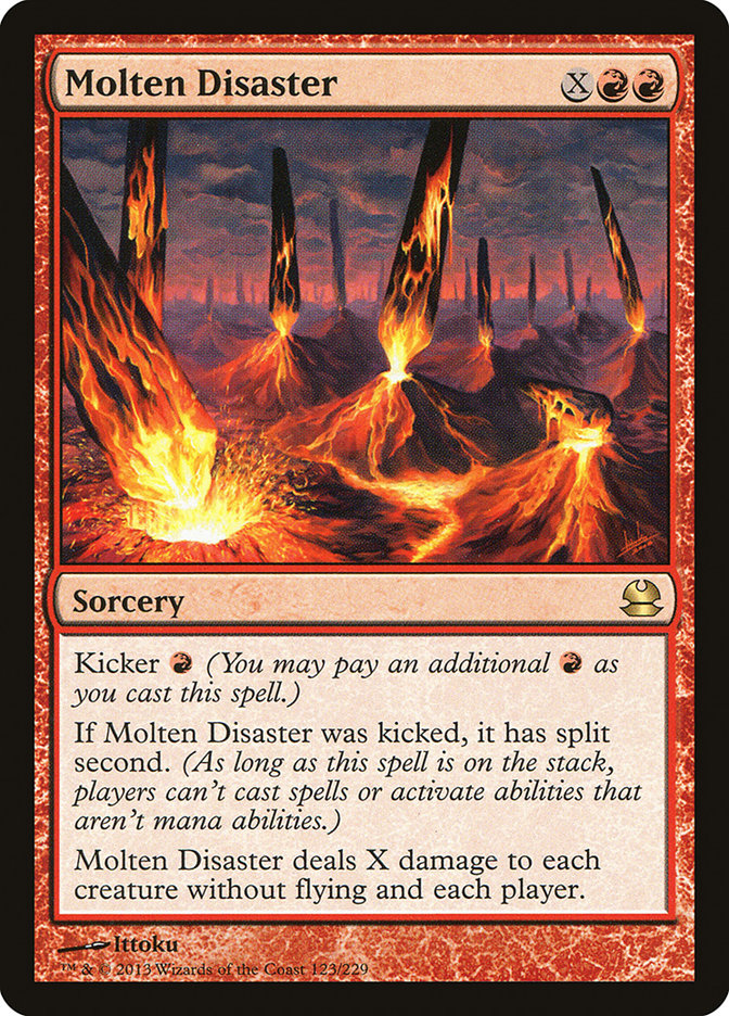 Molten Disaster [Modern Masters] | Gamer Loot