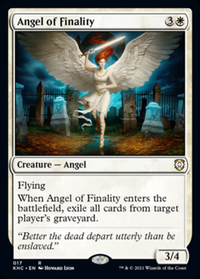 Angel of Finality [Kaldheim Commander] | Gamer Loot