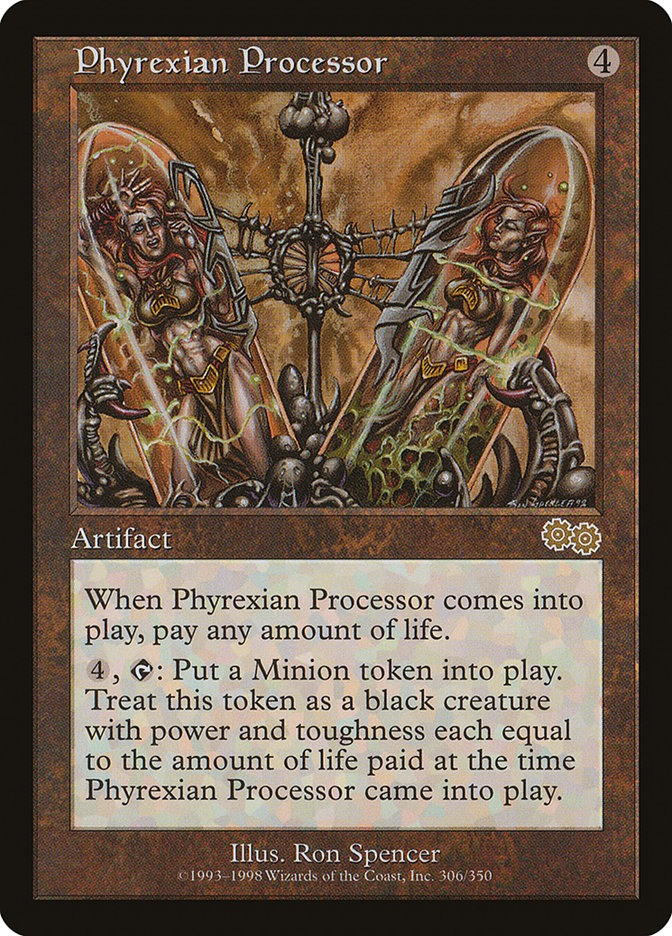 Phyrexian Processor [Urza's Saga] | Gamer Loot
