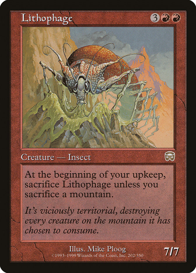 Lithophage [Mercadian Masques] | Gamer Loot