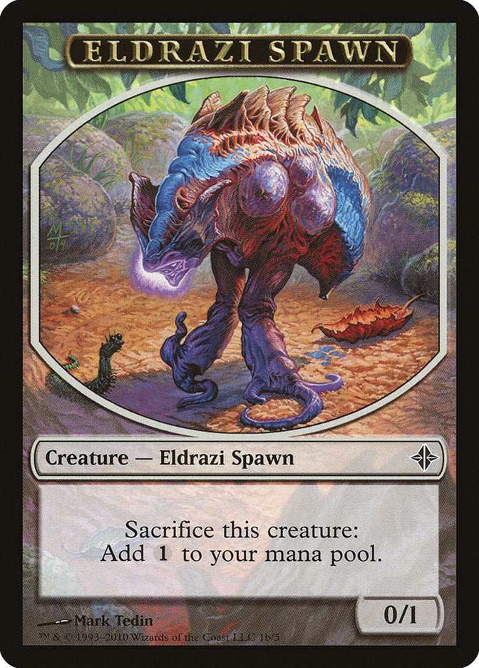 Eldrazi Spawn (1b/5) [Rise of the Eldrazi Tokens] | Gamer Loot