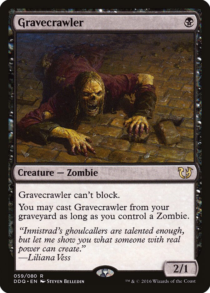 Gravecrawler [Duel Decks: Blessed vs. Cursed] | Gamer Loot