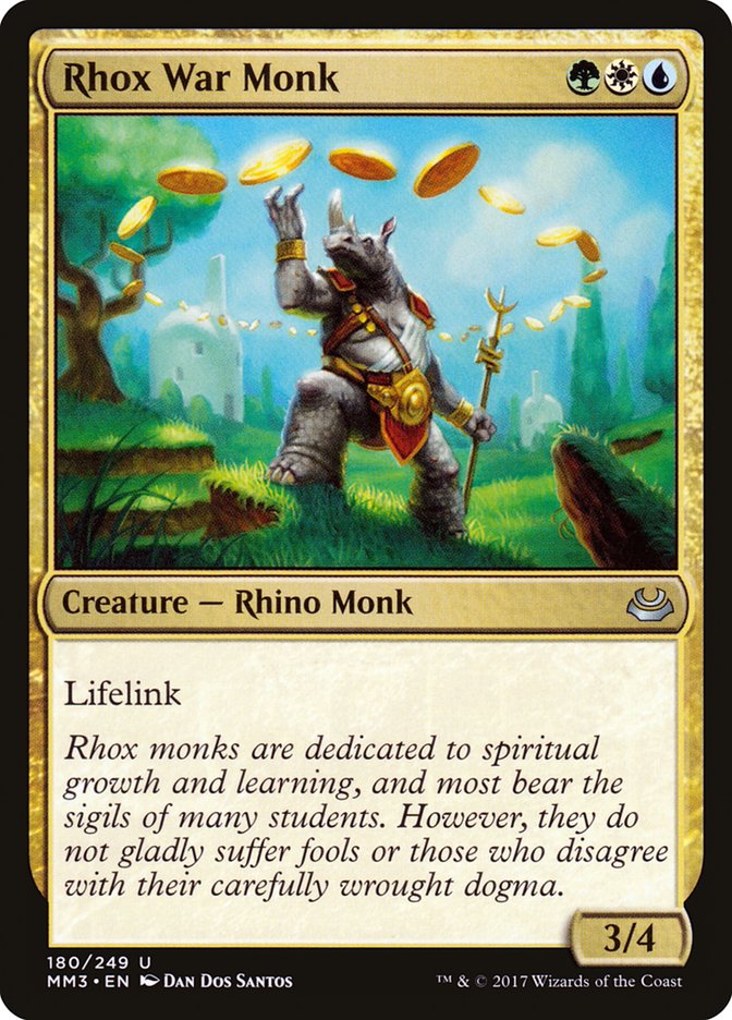 Rhox War Monk [Modern Masters 2017] | Gamer Loot