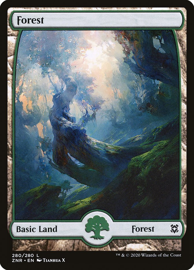 Forest (280) [Zendikar Rising] | Gamer Loot